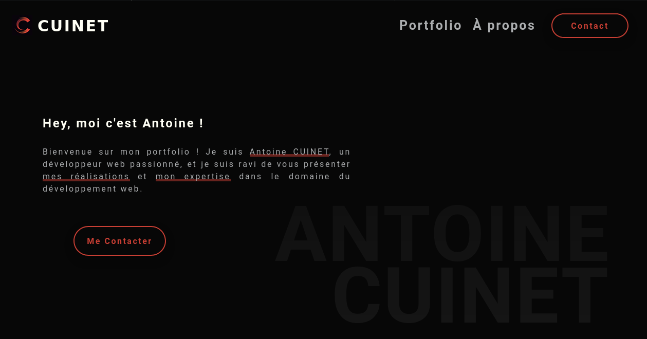 Ancien portfolio